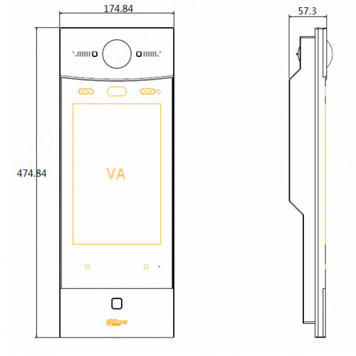 DAHUA DH-VTO9231D IP вызывная панель
