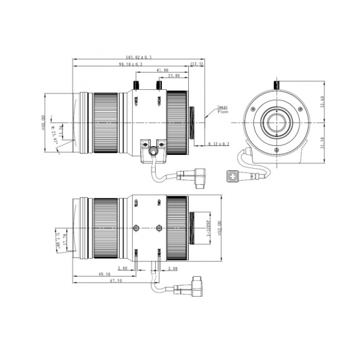 DAHUA DH-PLZ21C0-P Объектив