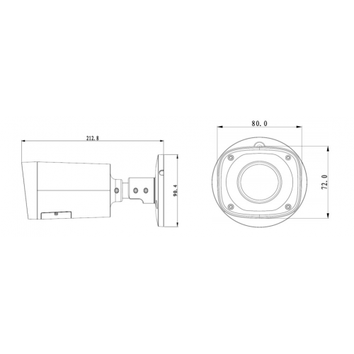 DAHUA DH-IPC-HFW2120RP-VFS IP-камера